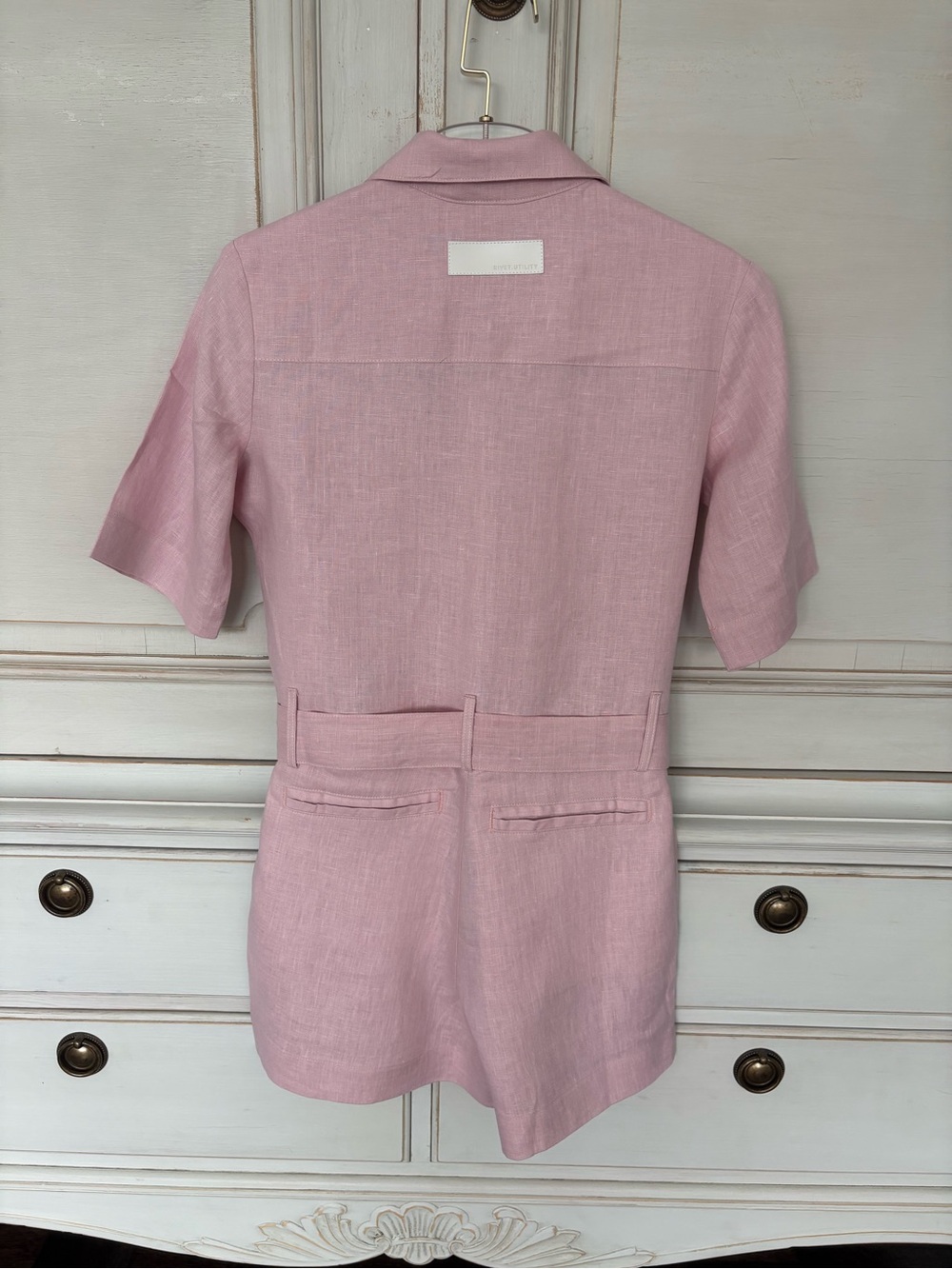 Linen Romper by RIVET UTILITY - Picture 3 of 12